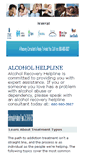 Mobile Screenshot of alcoholhelpline.org
